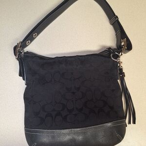 Coach Black Shoulder Bag